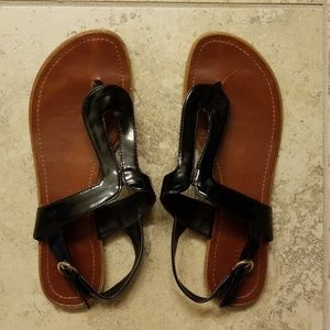 Sahara black sandals